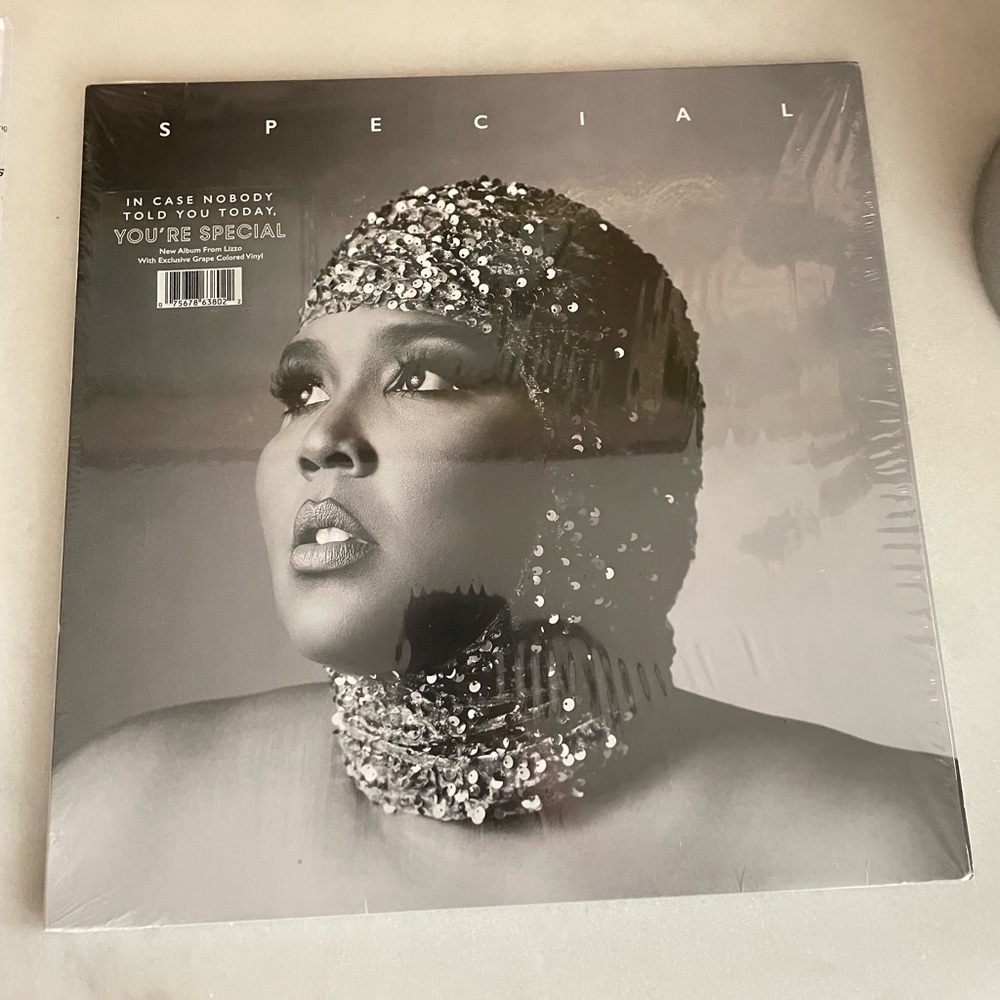 Lizzo “special” indie exclusive grape vinyl never been played shrink wrap on